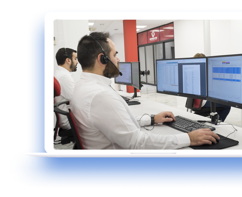 central receptora de alarmas